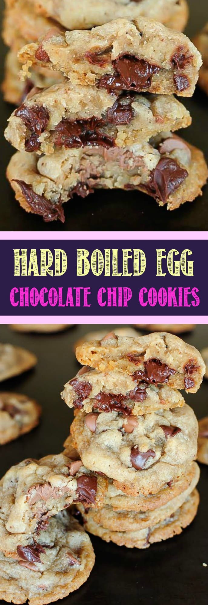 Hard Boiled Egg Chocolate Chip Cookies - Back for Seconds