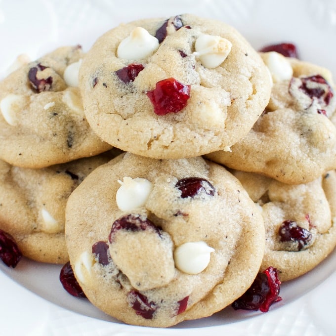 Best White Chocolate Cranberry Cookies - Back for Seconds
