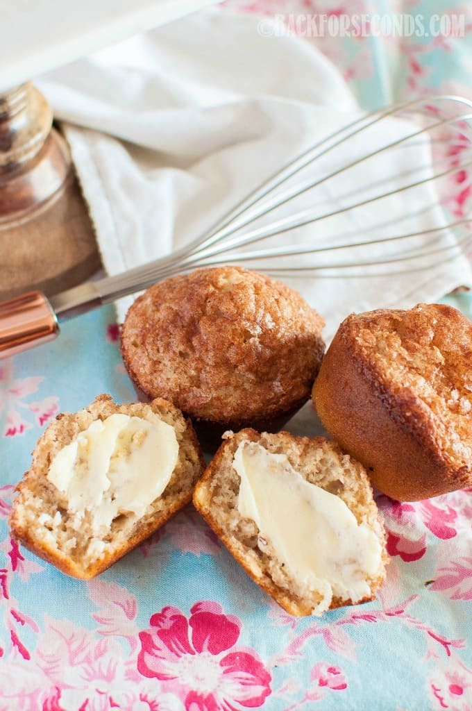 Snickerdoodle Muffins - Back For Seconds