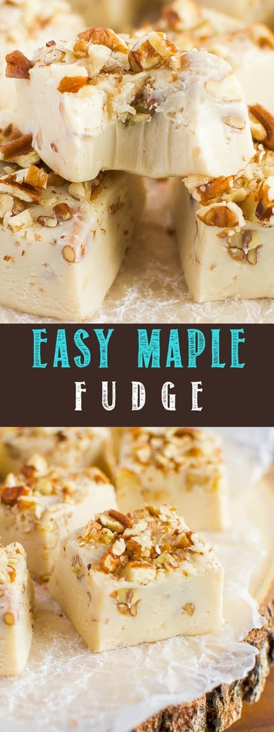 Easy Salted Maple Nut Fudge Back For Seconds   Easy Maple Nut Fudge Recipe 94 